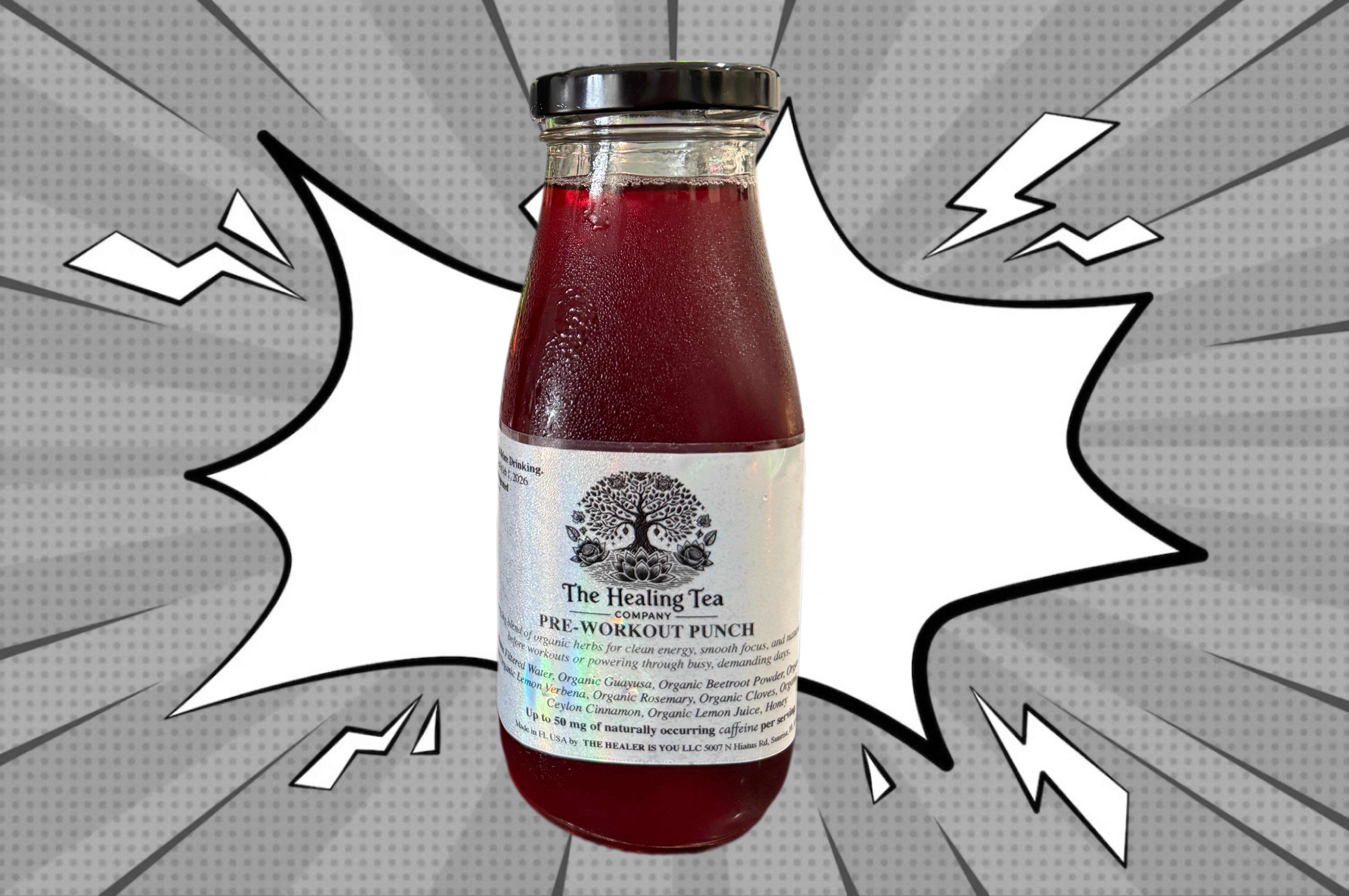 Pre-Workout Punch - 12 oz Bottled