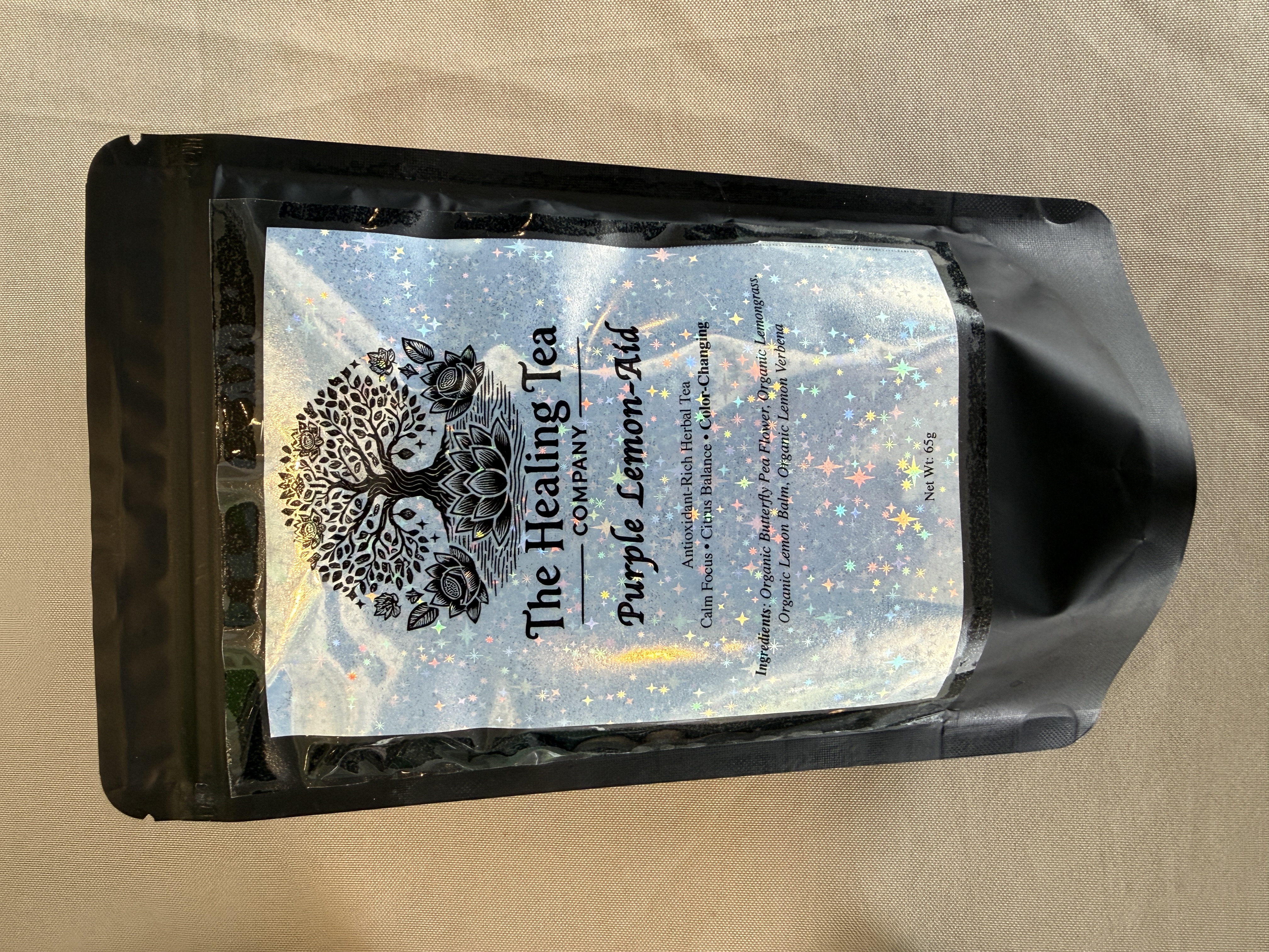 Purple Lemon Aid Tea BAg